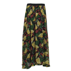 7101069202001-01 Canna Long Floral Skirt