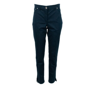 582036_BLU-00 Fitted Blue Trousers