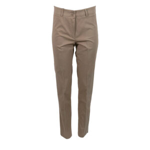 582089_BEJ-00 Fitted Two-Button Beige Trousers