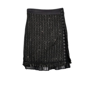 96KW1207-00 Sparkle Boucle Skirt