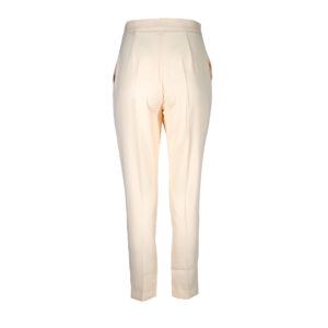 PA36406E2_BEJ-01 High-Waist Beige Pants