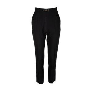 PA36406E2_BLK-00 High-Waist Black Pants