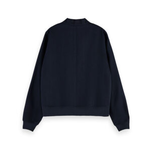 156891-0004-01 Navy Cotton Bomber Jacket