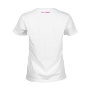 205W1717_WHT-01 Karl Legend Logo White T-Shirt