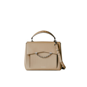 205W3065_BRW-00 K/Karl Seven Top-Handle Brown Bag