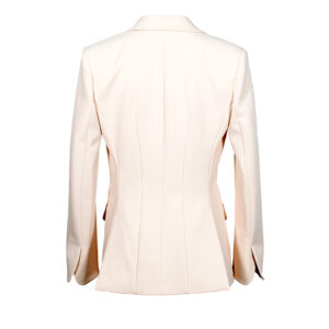 GI94106E2-01 Beige Jacket With Embroidered Logo