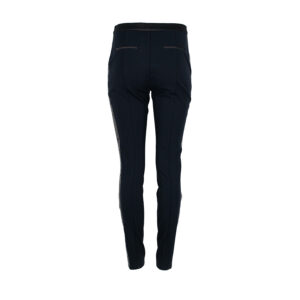 205W1004-01 Punto Navy Trousers With Logo Tape