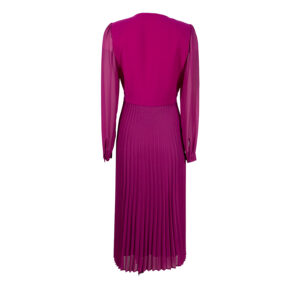 7226010602009-01 Cielo Purple Pleated Dress