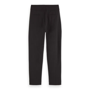 159073-0008-01 Mid-Rise Tailored Black Stretch Pants