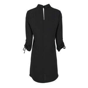 209520-01 V-Neck Cut-Out Black Dress