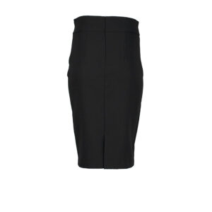 CFC0099449003-01 Black Tube Skirt With Logo