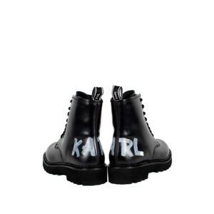 KL45450-03 Troupe Brush Logo Black Boot Hi