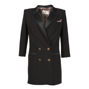 AB04506E2-00 Mini Black Jacket-Dress