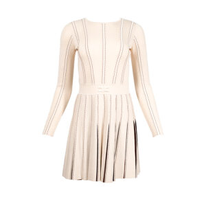 AM50S07E2-00 Mini Dress With Contrasting Pleating