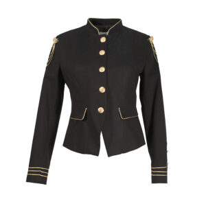 CFC0082798003-00 Black Jacket With Gold Details