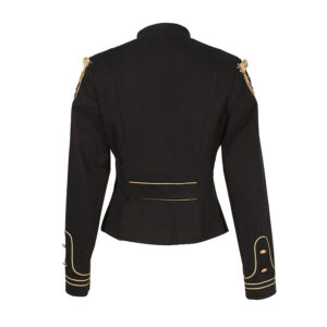 CFC0082798003-01 Black Jacket With Gold Details