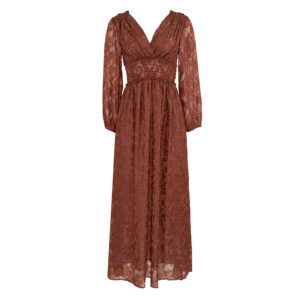 1G15TJ8367-00 Linetta Fil Coupe Maxi Dress