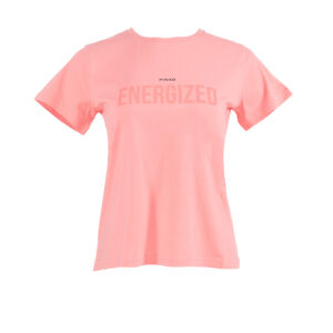 1G163CY731_PNK-00 Neutrale Pink T-Shirt With Lettering