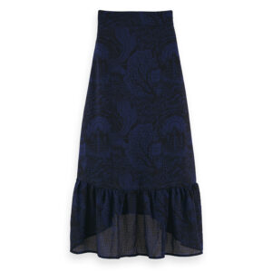 160573-0218-01 Storytelling Blue Maxi Skirt