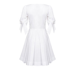 1G15VUY6VXZ04-01 Assolto White Mini Dress