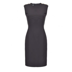 1G1627Y6ZJ-00 Insicuro Black Sheath Dress