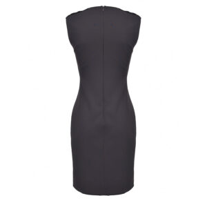 1G1627Y6ZJ-01 Insicuro Black Sheath Dress