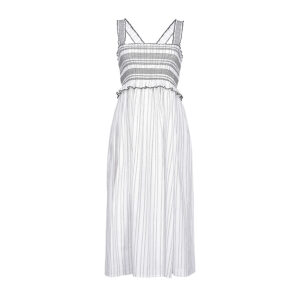 1G1635Y6WD-00 Basso Striped Midi Dress