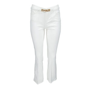 1J10KUY62N-00 Fannie 15 Flared White Jeans