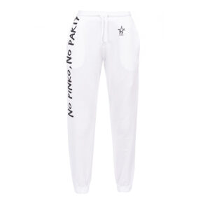 1N1342Y7EDZ04-00 Enologia White Fleece Joggers