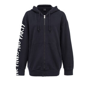 1N1345Y7EDZ99-00 Civica Black Zipped Sweatshirt