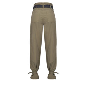 1N137FY7M4X24-01 Geometria Khaki Cargo Trousers