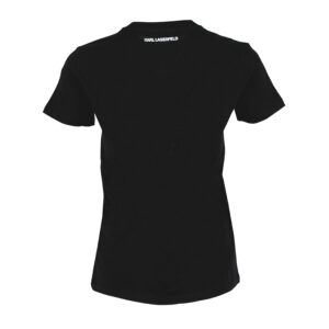 210W1726_BLK-01 Ikonik Rhinestone Karl Black T-Shirt