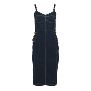 AJ18S11E2-00 Slim Fit Denim Sheath Dress