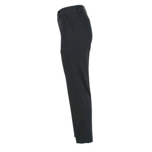 072.20.01.083_BLK-02 Fitted Straight-Leg Black Pants