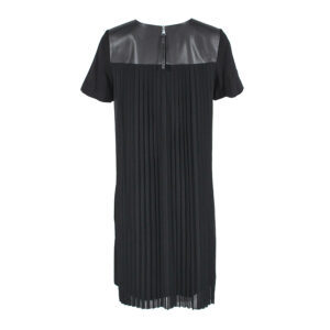 211W1306-01 Dress With Pleated Back