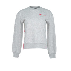 211W1801-00 Mixed Fabric Sweatshirt