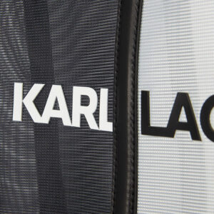 211W3909_BLK-02 Karl Essential Black Tote Bag