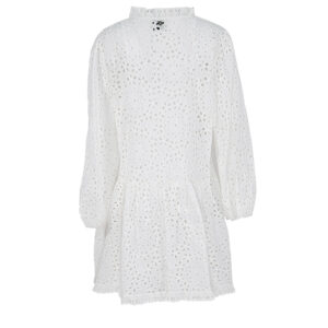 AFSHPAE-01 White Broderie Anglaise Mini Dress