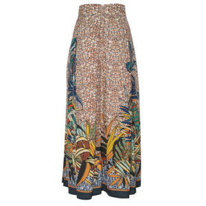 072.00.01.011-01 High-Waist Maxi Floral Skirt