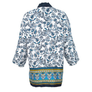 072.81.01.002-01 Blue Floral Tunic