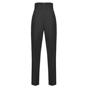 1G15P38385Z99-01 Natalia 5 Black Viscose Trousers