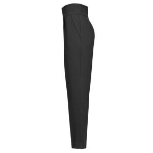 1G15P38385Z99-02 Natalia 5 Black Viscose Trousers