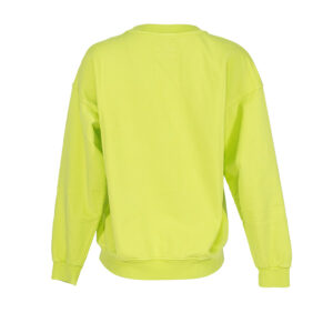 ZK-W-21-F11-01 Rose ZK Logo Acid Lime Sweater