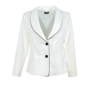 191-707-00 White Jacket With Buttons