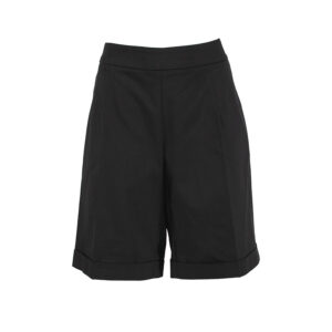 327521_BLK-00 Black Bermuda Shorts