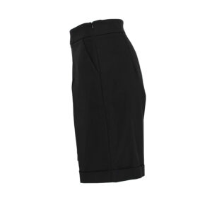 327521_BLK-02 Black Bermuda Shorts