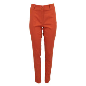 562043-00 Orange Fitted Trousers