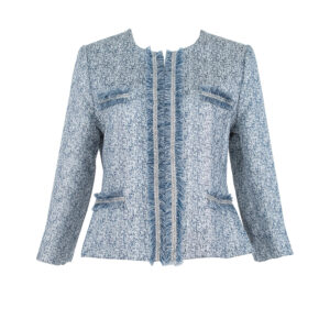 563018-00 Blue Shimmering Jacket