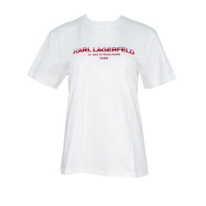 215W1706-00 Rue St-Guillaume Logo White T-Shirt