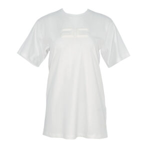 MA20416E2_270-00 White T-Shirt With Embossed Logo